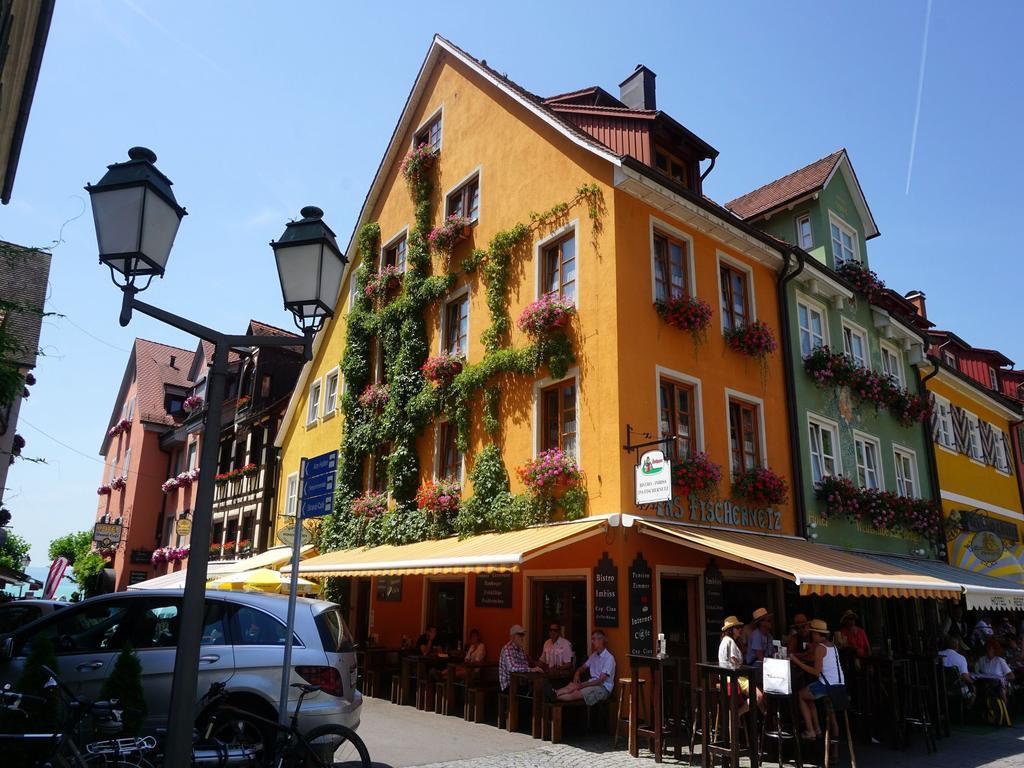 Pension Ins Fischernetz - Maentele Otel Meersburg Dış mekan fotoğraf