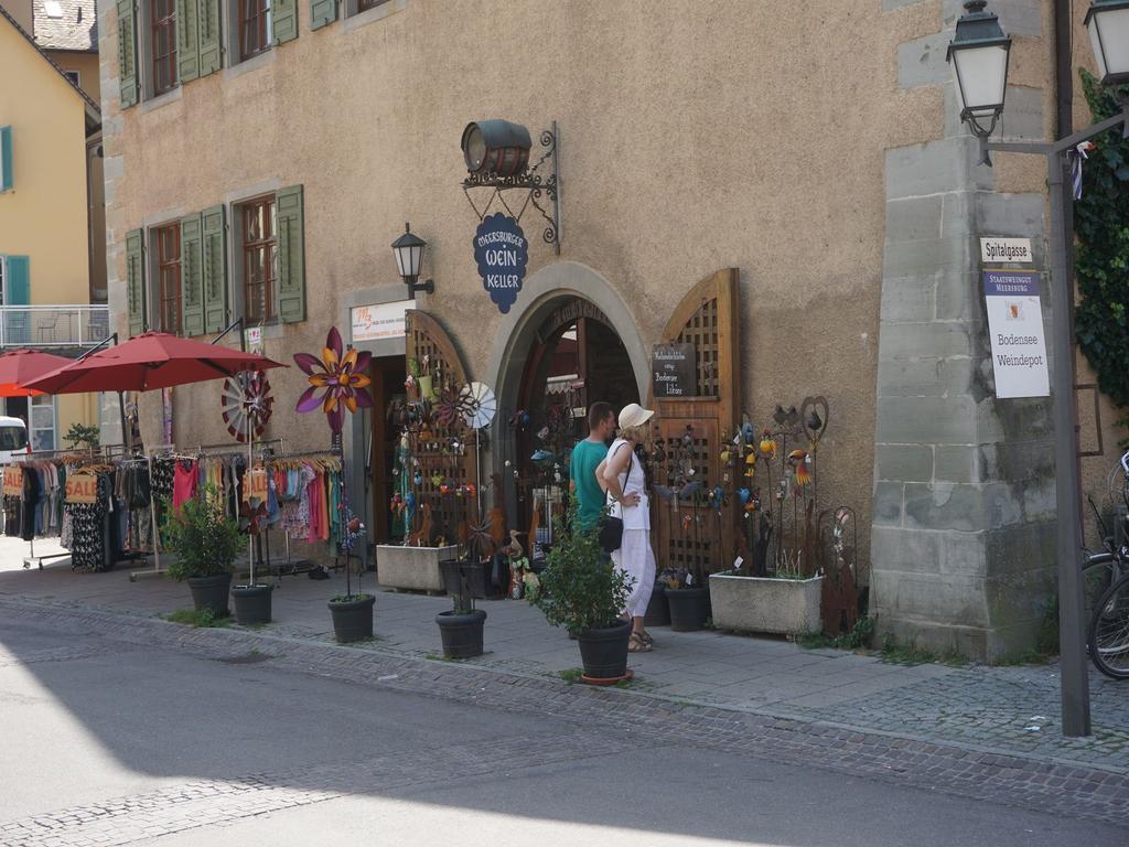 Pension Ins Fischernetz - Maentele Otel Meersburg Dış mekan fotoğraf